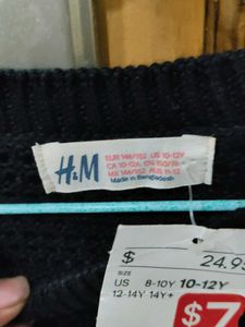 Stylish Striped Knit Sweater