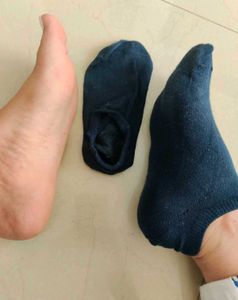Navy Blue Women Socks