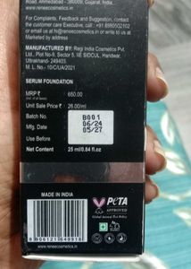 New Renee Face Base Serum Foundation