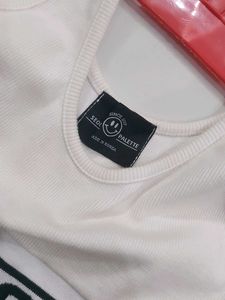 Ribbed Sleeveless Korean Top