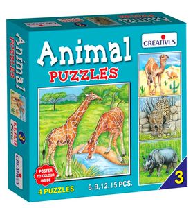 Creative Educational Aids P. Ltd. Wildlife Animals