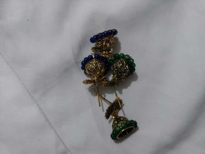 Colorful Jhumka Earrings