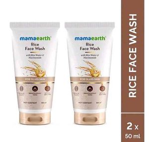 Mamaearth Rice Face Wash (2x)