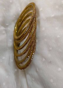 Golden Bangle Set of 6