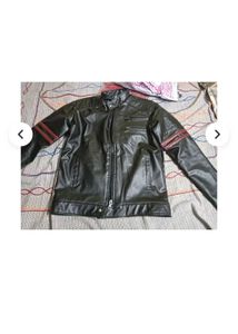 🔥 Stylish Black Leather Jacket ONLY CASH 🔥
