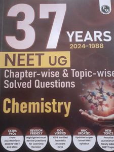 NEET UG Chemistry - 37 Years
