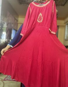 Elegant Red Kurta Set