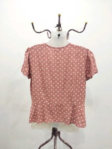 Retro Polka Dot Top