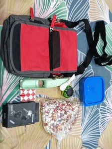 Bag Box Fan Working Earphone Moti Mini Toy
