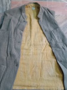 Men Half Woolen Jacket