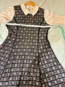 Chic Lace Detail Dress