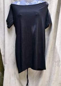 Black Off-Shoulder Dress