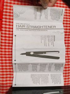 Imported | &#34;Salon Style&#34; Hair Straightner