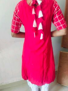 Red ♥️ Colour Kurti Set