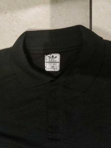 Adidas Black Polo T-Shirt