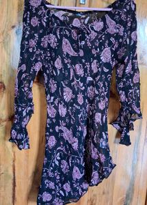 Symmetrical Floral Tops