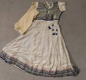 Party Wear Long Kurta With Dupatta