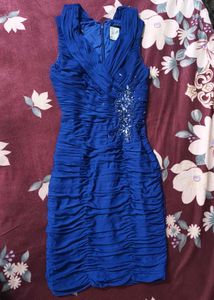 ❤️‍🔥Xscape-Rhinestone Ruched Designers Dress❤️‍🔥