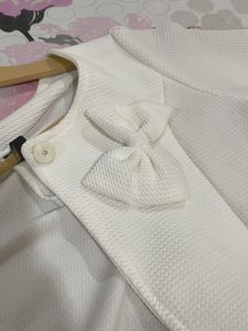 Coquette bow shrug