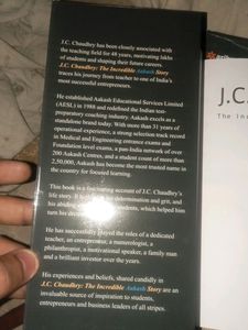 Aakash Head Jc Chaudhary Motivational Book