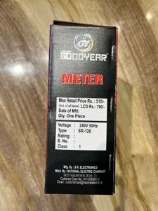 Brand New Goodyear LED Electric Energy Meter