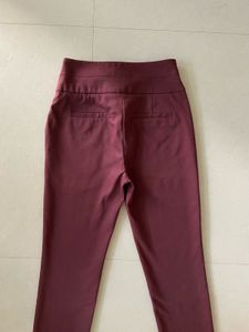 Forever New Burgundy Pants