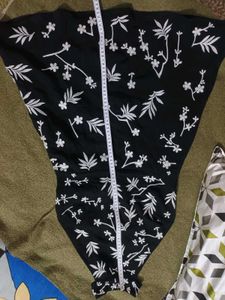 Floral Black Dress