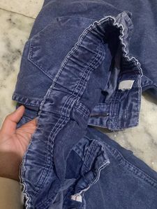 Wide Leg Denim Jeans