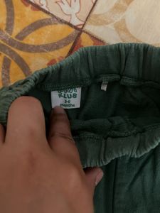New Born Baby Suit Green Colour