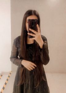 Black Gawn Party Wear