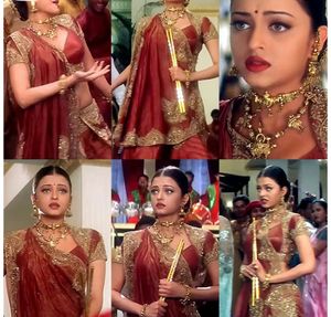 Elegant Maroon Aishwarya rai&#39;s inspo