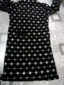 Trendy Velvet Kurta