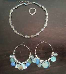 🌊Earrings ⛵ Hoops⛵ Bracelet/Ankle Set