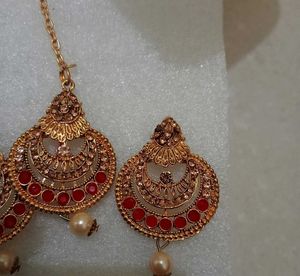 Indian Jewelry Set ( some Stone Lost ,Look The Pic