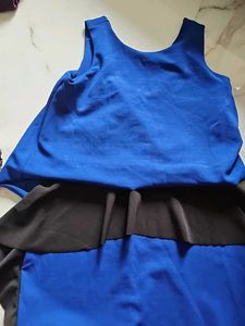 Blue Layered Dress