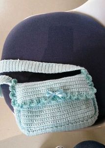 Crochet Crossbody Bag