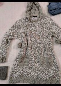 Cozy Gray Hoodie Sweater