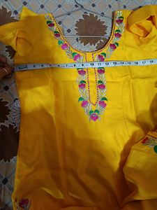 Handwrok Embroidery Kurta&amp;Salwar Suit