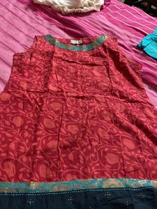 Short Kurti With Pajami