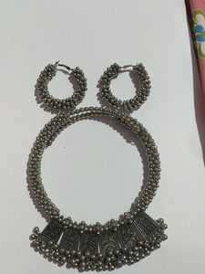 Oxidised Jwellery Set