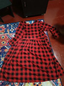 Red &amp; Black Buffalo Plaid Dress