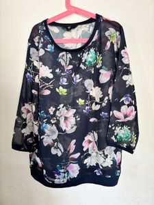Floral Print Top