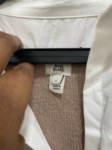 ✨ INSTA-CHIC: RIVER ISLAND Layered Knit Midi! 🤍🧶