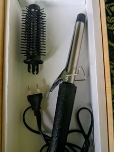 Hair Curler Roller With Mini Straightener