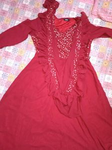 Maroon Gown