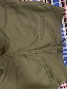 AND olive Pants Size-30