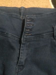 Stylish Distressed Denim Jeans