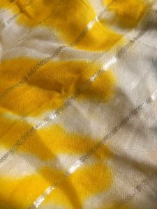Yellow Scarf with Pom Po