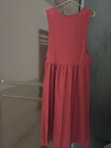 Maroon Sleeveless Dress