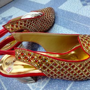 Sparkling Jewel Embellished Heels